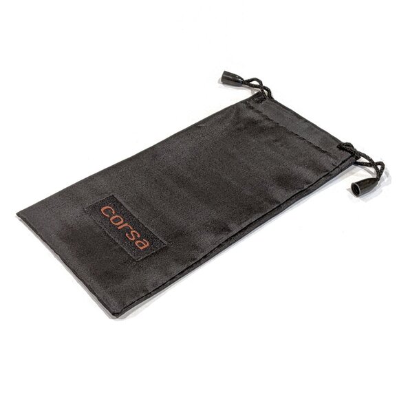 Corsa Rectangular Sunglasses Enzo C03 Shiny Black/Carbon Fiber Polarized - Picture 3 of 3